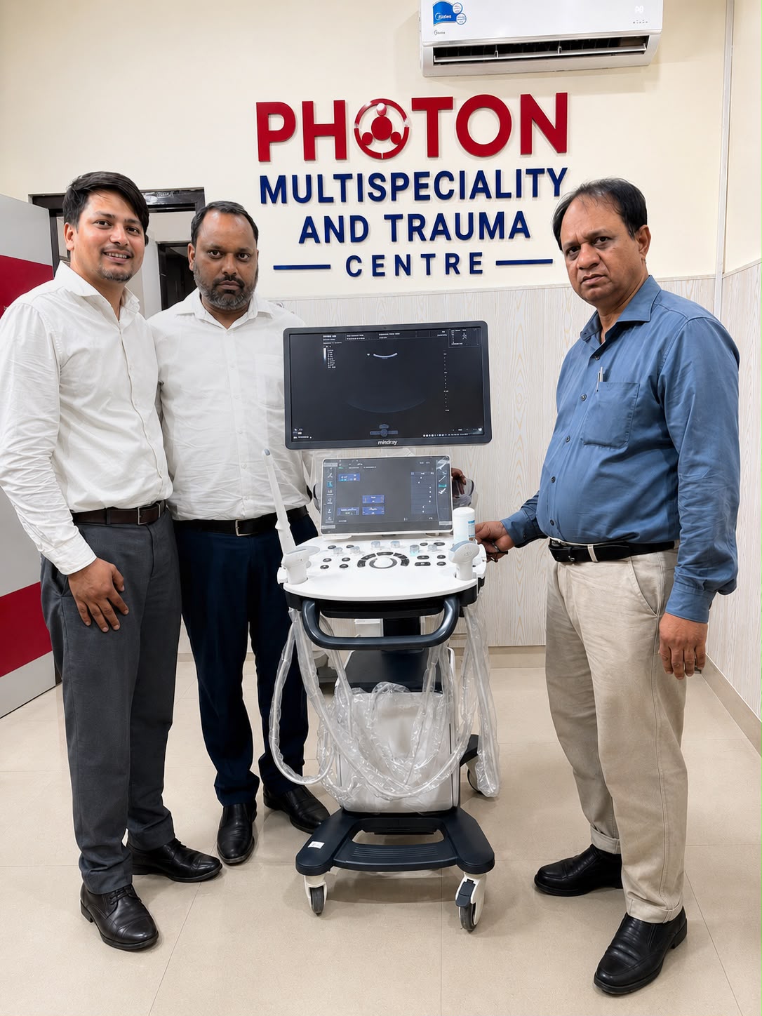 Ultrasound installation at Photon Multispeciality and Trauma Centre